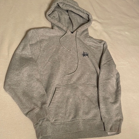 Stussy Other - Stüssy grey hoodie size small